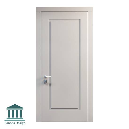 درب پلی اورتان سفید اتاق