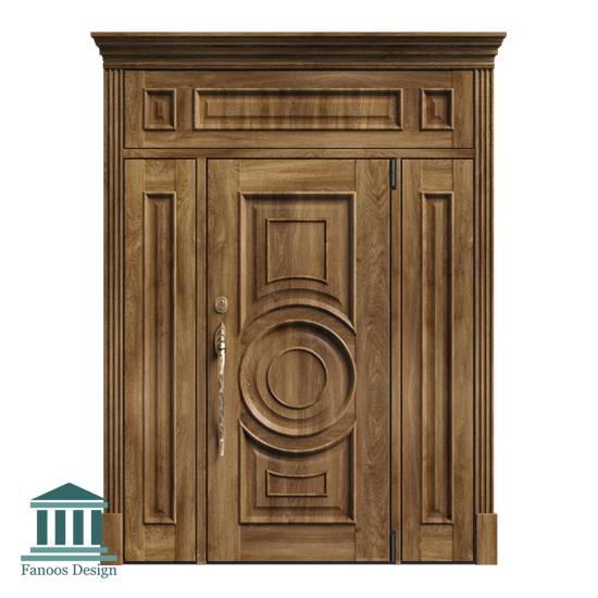 درب ورودی چوبی