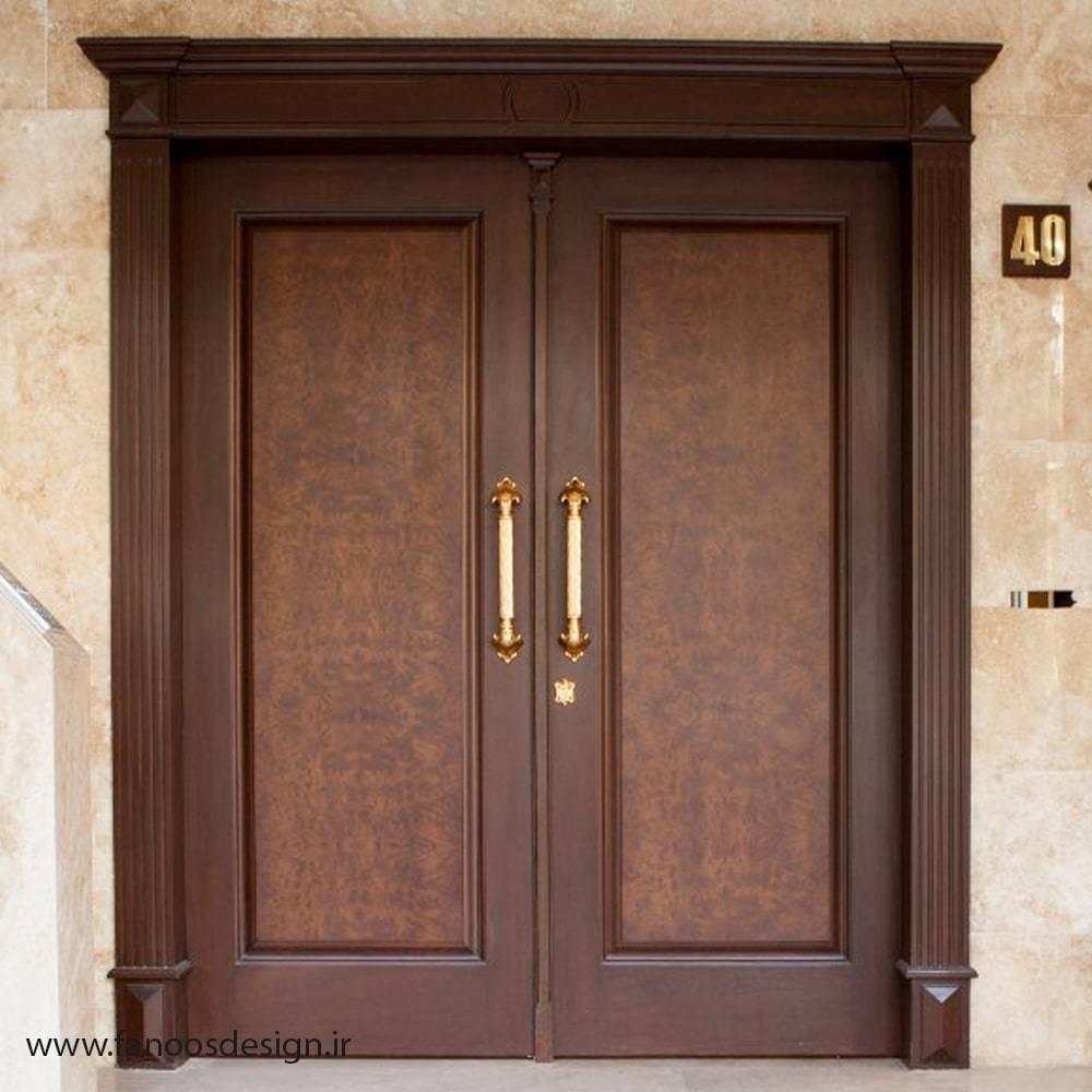 درب چوبی مدرن