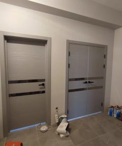 درب MDF اداری استیل خور کد 027