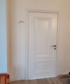 درب MDF اتاق خواب با رنگ پوششی برجسته کد 025