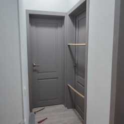 Alternative view of درب MDF اتاق خواب طوسی با رنگ پوششی مدرن کد 024