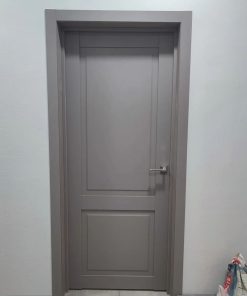 درب MDF اتاق خواب طوسی با رنگ پوششی مدرن کد 024