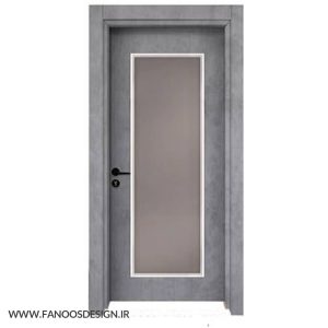 درب شیشه خور پلی وود اتاق