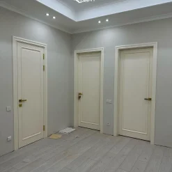 درب MDF سفید ساده