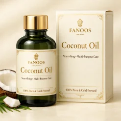 روغن نارگیل FANOOS (خالص، چندمنظوره و مناسب پوست و مو)