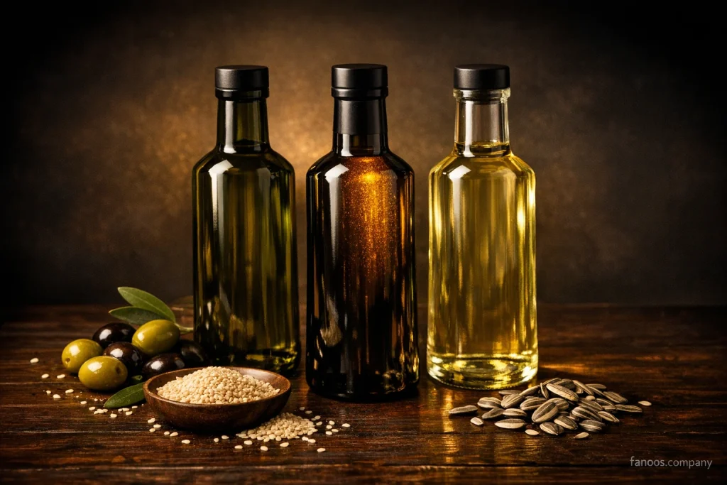 انواع روغن‌های گیاهی؛ معرفی کامل و مقایسه کاربردها
