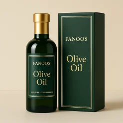 خرید روغن زیتون خالص FANOOS | مناسب پوست، مو و صابون‌سازی