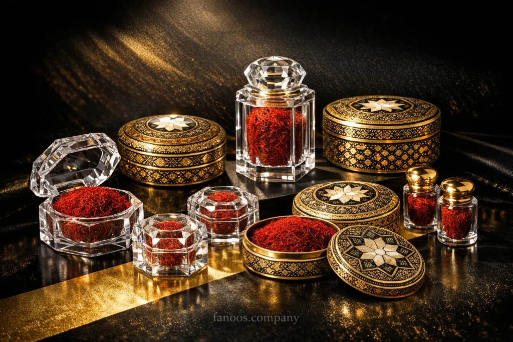 بسته‌بندی زعفران؛ استانداردها، انواع بسته‌بندی و نکات صادراتی